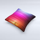 Straight Vector HD Lines  Ink-Fuzed Decorative Throw Pillow