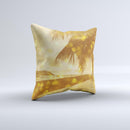 The Sun-Kissed Day V1 ink-Fuzed Decorative Throw Pillow