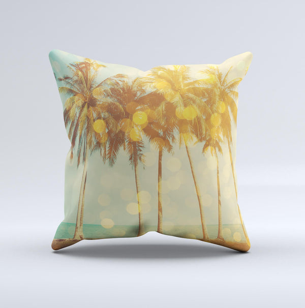 The Sun-Kissed Day V2 ink-Fuzed Decorative Throw Pillow