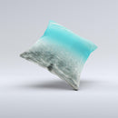 Under The Sea Scenery Ink-Fuzed Decorative Throw Pillow