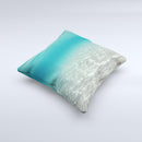 Under The Sea Scenery Ink-Fuzed Decorative Throw Pillow