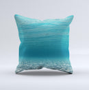 Under The Sea V3 Scenery Ink-Fuzed Decorative Throw Pillow