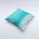 Under The Sea V3 Scenery Ink-Fuzed Decorative Throw Pillow