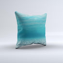 Under The Sea V3 Scenery Ink-Fuzed Decorative Throw Pillow