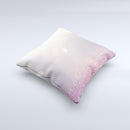 The Unfocused Light Pink Glowing Orbs of Light ink-Fuzed Decorative Throw Pillow