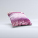 The Unfocused Pink Sparkling Orbs ink-Fuzed Decorative Throw Pillow