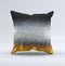 The Unfocused Silver Sparkle with Gold Orbs ink-Fuzed Decorative Throw Pillow