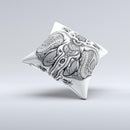 The Vector Sacred Elephant ink-Fuzed Decorative Throw Pillow