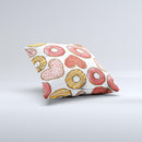 Vectored Love Treats Ink-Fuzed Decorative Throw Pillow