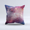 The Vibrant Space ink-Fuzed Decorative Throw Pillow