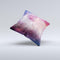 The Vibrant Space ink-Fuzed Decorative Throw Pillow