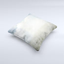 Vintage Cloudy Scene Surface Ink-Fuzed Decorative Throw Pillow