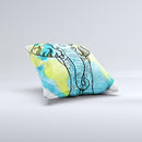 The Worldwide Sacred Elephant ink-Fuzed Decorative Throw Pillow