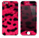 Pink Leopard Print Skin for the iPhone 3gs, 4/4s, 5, 5s or 5c