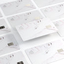 Pink 10 Textured Marble - Premium Protective Decal Skin-Kit for the Apple Credit Card