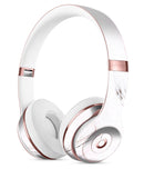 Pink 10 Textured Marble Full-Body Skin Kit for the Beats by Dre Solo 3 Wireless Headphones