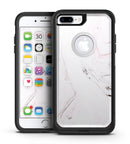 Pink & Blue Flowered Pattern - iPhone 7 or 7 Plus Commuter Case Skin Kit