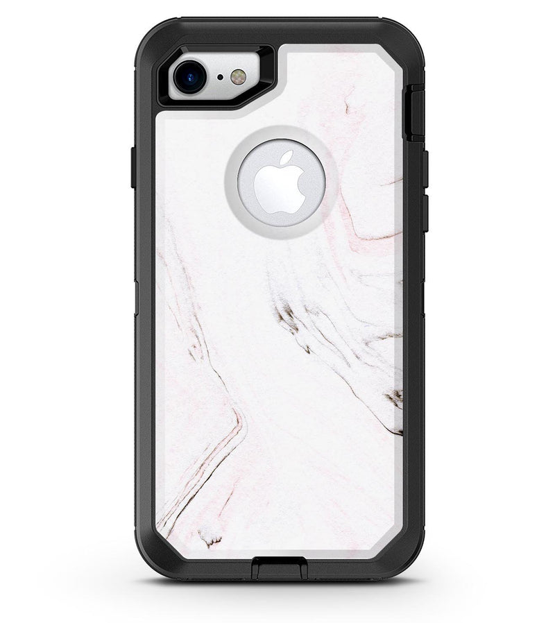 Pink 10 Textured Marble - iPhone 7 or 8 OtterBox Case & Skin Kits