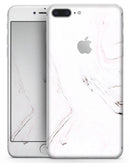 Pink 10 Textured Marble - Skin-kit for the iPhone 8 or 8 Plus