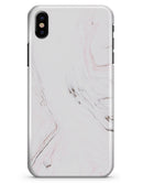 Pink 10 Textured Marble - iPhone X Clipit Case