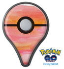 Pink 1973 Absorbed Watercolor Texture Pokémon GO Plus Vinyl Protective Decal Skin Kit