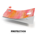 Pink 1973 Absorbed Watercolor Texture - Premium Protective Decal Skin-Kit for the Apple Credit Card