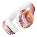 Pink 1973 Absorbed Watercolor Texture Full-Body Skin Kit for the Beats by Dre Solo 3 Wireless Headphones