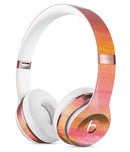 Pink 1973 Absorbed Watercolor Texture Full-Body Skin Kit for the Beats by Dre Solo 3 Wireless Headphones