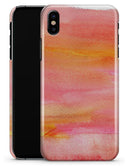 Pink 1973 Absorbed Watercolor Texture - iPhone X Clipit Case