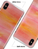 Pink 1973 Absorbed Watercolor Texture - iPhone X Clipit Case