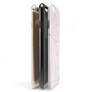 Pink 19 Textured Marble iPhone 6/6s or 6/6s Plus 2-Piece Hybrid INK-Fuzed Case