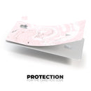 Pink 19 Textured Marble - Premium Protective Decal Skin-Kit for the Apple Credit Card