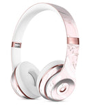 Pink 19 Textured Marble Full-Body Skin Kit for the Beats by Dre Solo 3 Wireless Headphones