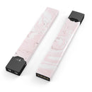 Pink 19 Textured Marble - Premium Decal Protective Skin-Wrap Sticker compatible with the Juul Labs vaping device