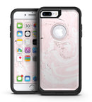 Pink 10 Textured Marble - iPhone 7 or 7 Plus Commuter Case Skin Kit