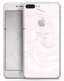 Pink 19 Textured Marble - Skin-kit for the iPhone 8 or 8 Plus