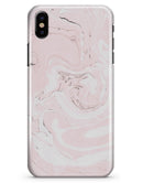 Pink 19 Textured Marble - iPhone X Clipit Case