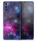 Pink & Blue Galaxy - Premium Vinyl Skin Decal for Samsung Galaxy S25 Ultra, S24, S23, S22 & All Galaxy S Models