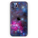 Pink & Blue Galaxy - Protective Skin Wrap & Decal – Compatible with iPhone SE to iPhone 17 Pro Max (All Models)