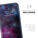 Pink & Blue Galaxy - Protective Skin Wrap & Decal – Compatible with iPhone SE to iPhone 17 Pro Max (All Models)