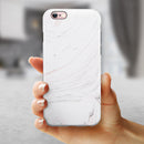 Pink 29 Textured Marble iPhone 6/6s or 6/6s Plus 2-Piece Hybrid INK-Fuzed Case