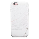 Pink 29 Textured Marble iPhone 6/6s or 6/6s Plus 2-Piece Hybrid INK-Fuzed Case