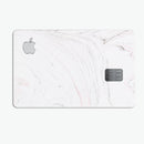 Pink 29 Textured Marble - Premium Protective Decal Skin-Kit for the Apple Credit Card