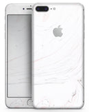 Pink 29 Textured Marble - Skin-kit for the iPhone 8 or 8 Plus
