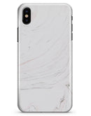 Pink 29 Textured Marble - iPhone X Clipit Case