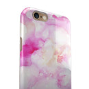 Pink 32 Absorbed Watercolor Texture iPhone 6/6s or 6/6s Plus 2-Piece Hybrid INK-Fuzed Case