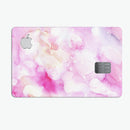 Pink 32 Absorbed Watercolor Texture - Premium Protective Decal Skin-Kit for the Apple Credit Card