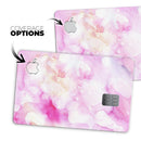 Pink 32 Absorbed Watercolor Texture - Premium Protective Decal Skin-Kit for the Apple Credit Card