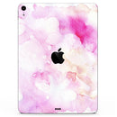 Pink 32 Absorbed Watercolor Texture - Full Body Skin Decal for the Apple iPad Pro 12.9", 11", 10.5", 9.7", Air or Mini (All Models Available)