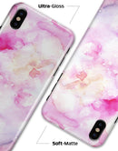 Pink 32 Absorbed Watercolor Texture - iPhone X Clipit Case